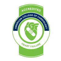 American College of Cardiology Heart Failure Accredited Badge