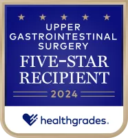 Healthgrades Five-Star for Upper Gastrointestinal Surgery