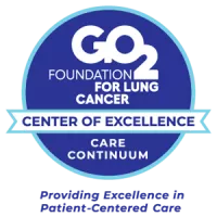 Certificate graphic of GO2 Foundation for Lung Cancer: Care Continuum