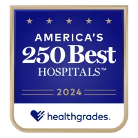 Healthgrades America's 250 Best Hospitals for 2024.